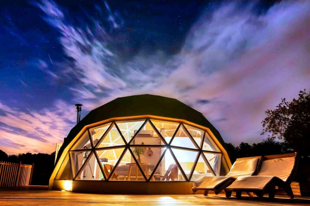 glamping dome