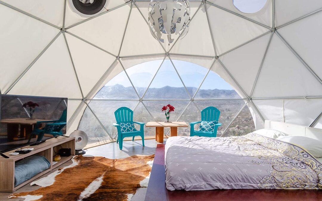 domo glamping camping casa geodesica